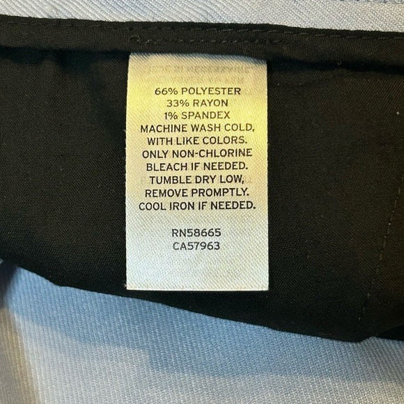 Open Edit | NWT Blue Eventide Pleated Cropped Trouser | Size 36W - Picture 11 of 14